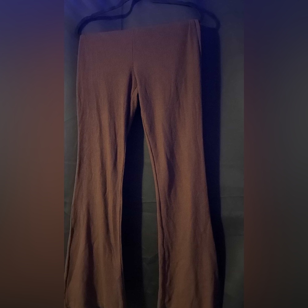 Brown Flare Pants